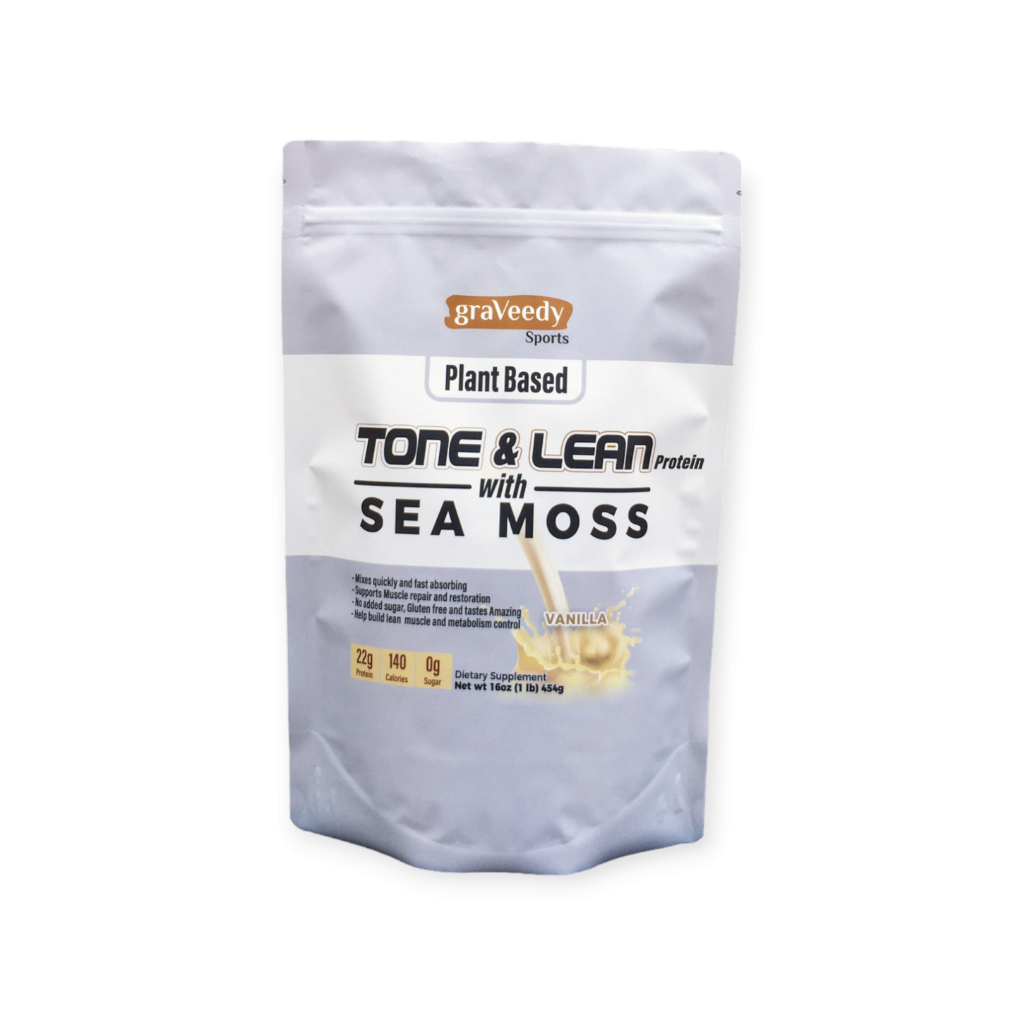 Plant Based Tone & Lean Protein-Vanilla-1lb