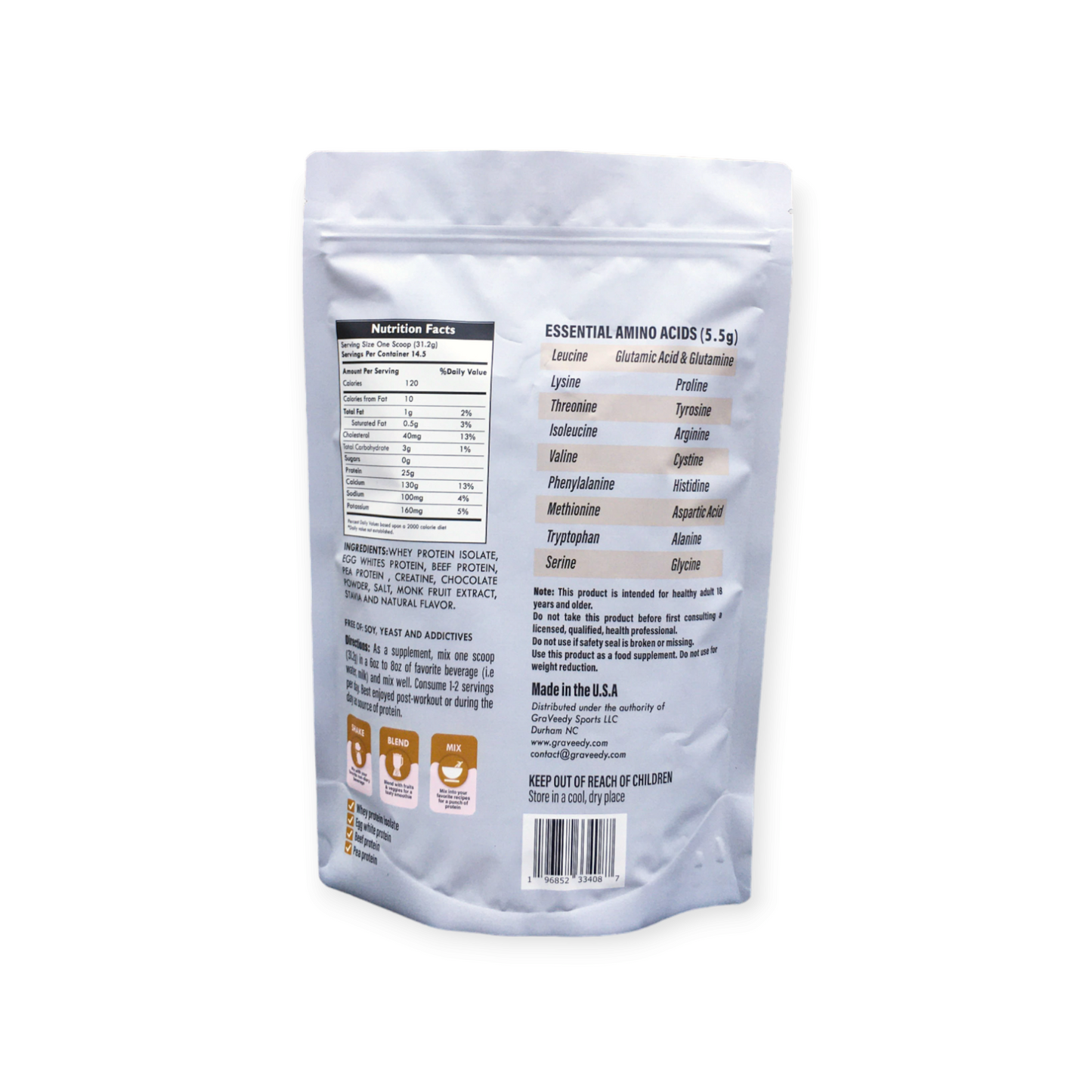 Tone & Lean Protein-Chocolate-1Lb