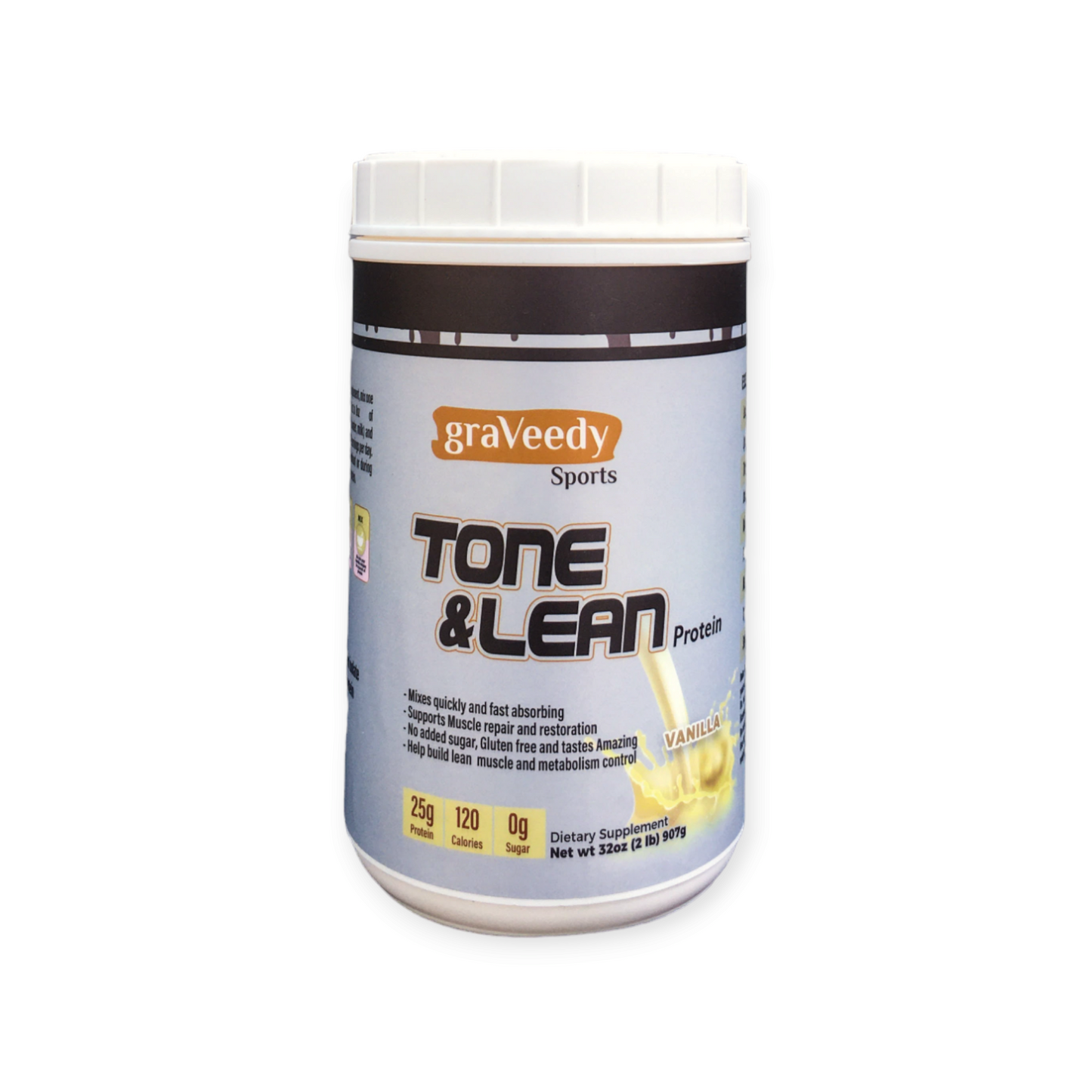 Tone & Lean Protein-Vanilla- 2Lb